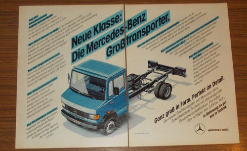 Rare advertising mercedes benz - rare, mercedes-benz