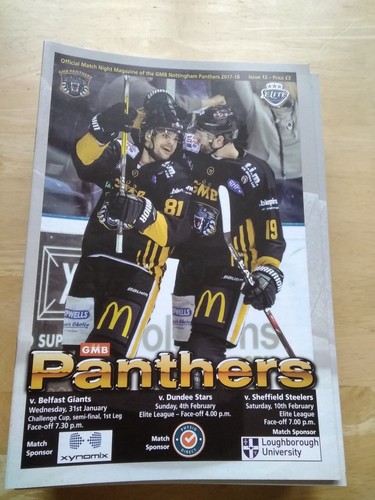2017 nottingham panthers - 2017/18,