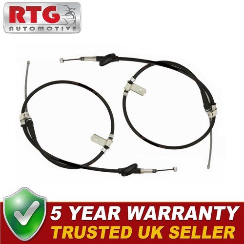 Hand brake cables left - brake, right