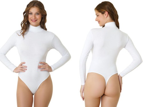 Ladies thong rollneck long - thong,