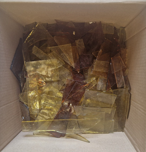 Stained glass off - 1kg,