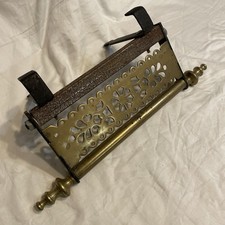 Vintage Hanging Trivet Brass 