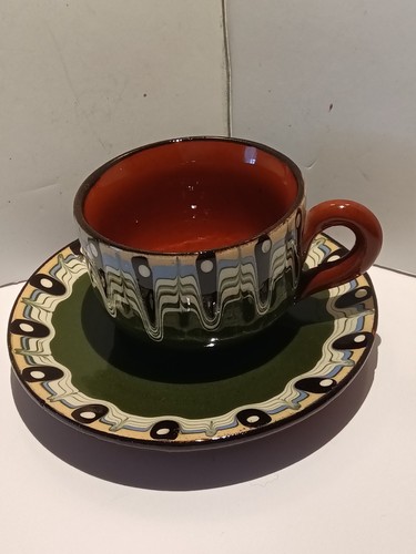 Troyan vintage red ware - vintage,