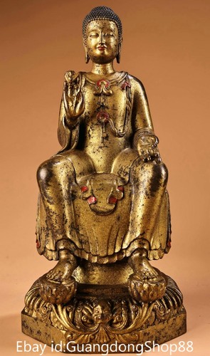 Old china bronze gilt - old,
