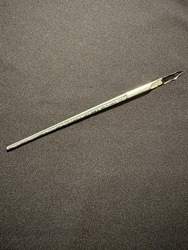 Sterling silver calligraphy
