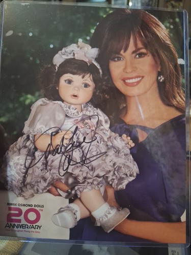Marie osmond signed 20th - marie,