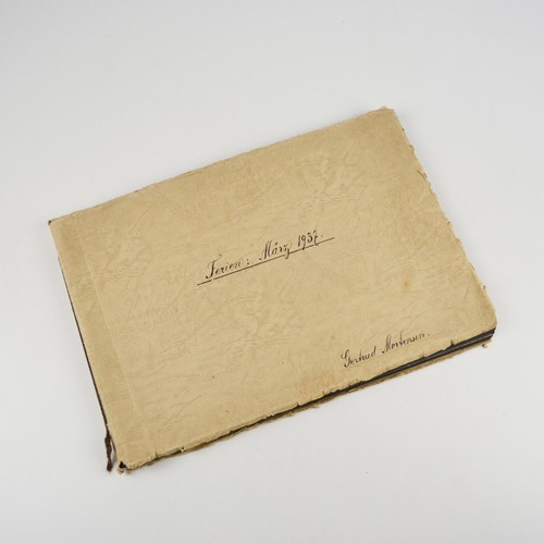Photo album with - with, old