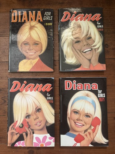 Set diana for girls annuals - set, 4