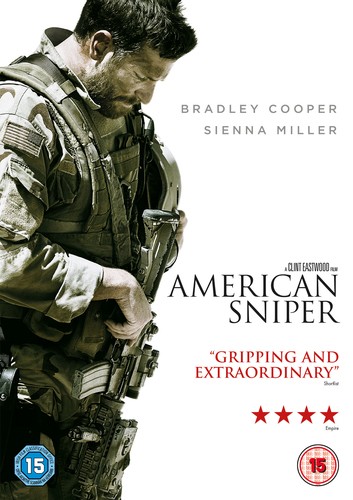 American sniper dvd - american, (2015)