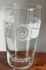 Rare Scottish Beer Glass