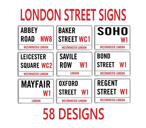 Famous iconic london street - london,