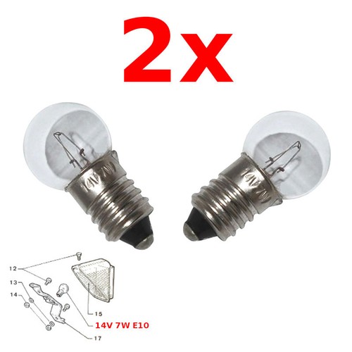 Bulb 14v e10 - 2x,