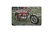 Bsa Spitfire Motorbike A4