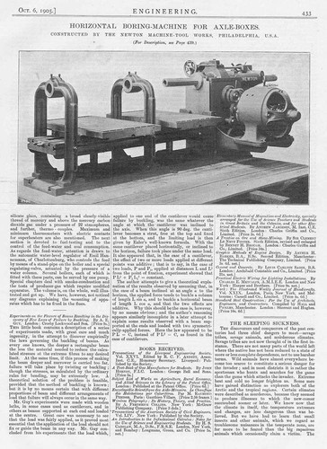 Horizontal boring machine for - machine,