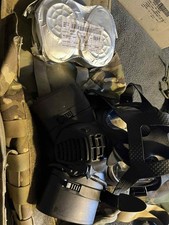 British Army GSR General Service Respirator Gas Mask S & Bag