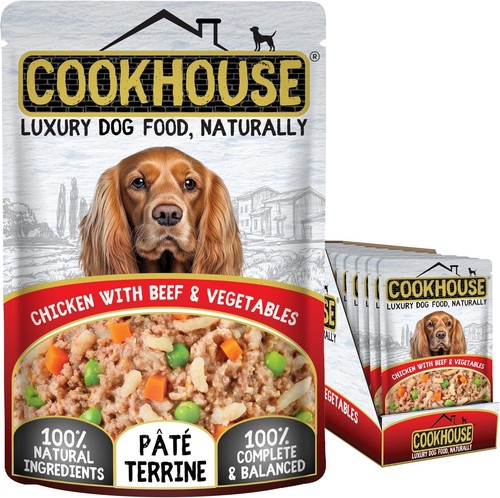 Cookhouse wet dog food - cookhouse,