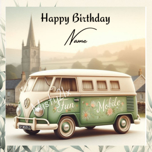 Personalised camper van - vw,