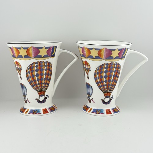 Staffordshire bone china - 2x,
