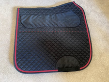Dressage Saddle pad numnah Large Black by PresTeq
