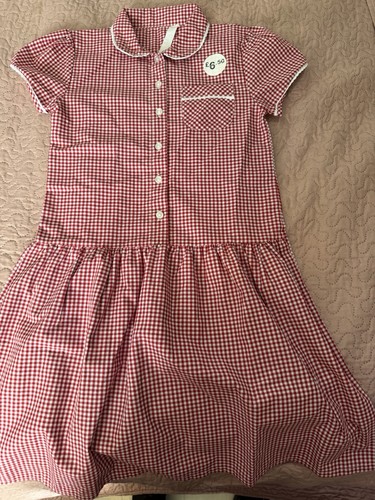 Girls red school uniform - girls',