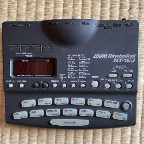 Zoom 123 rhythm trak - rhythm, drum