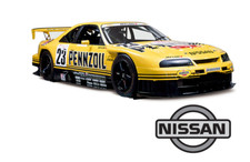 1:10 RC Clear Body Shell - Nissan GTR R33 V Spec  with Pennzoil Sticker Sheet