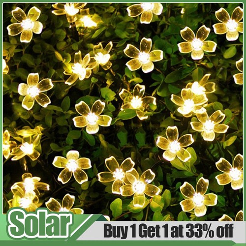 50led solar power flower fairy - 50led,
