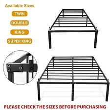 Twin/Double/Queen/King Metal Beds Frame Modern Stylish Comfy Bedroom Furniture