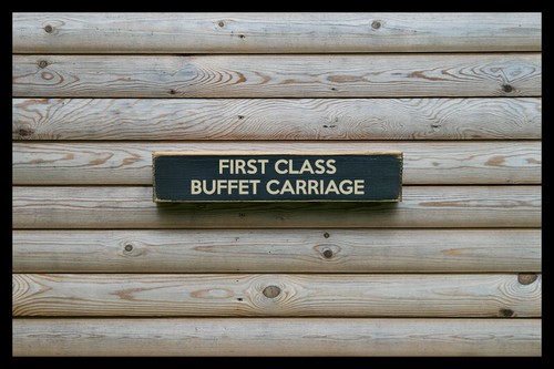 First class buffet - first,