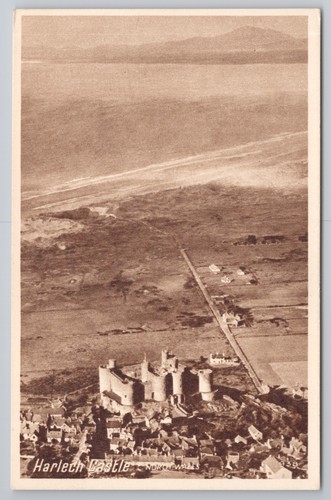 Harlech castle north - castle, wales
