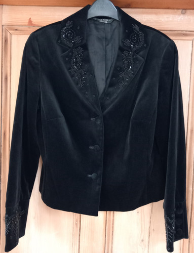 Laura ashley velvet beaded - laura,