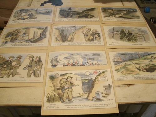 Fergus mackain ww1 sketches - mackain,