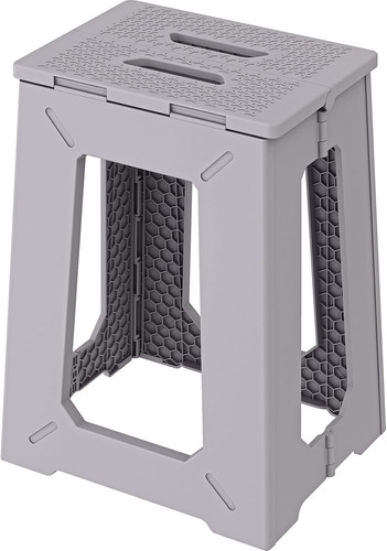 Heavy duty foldable step - 17.5",