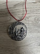 Christmas Ornament Xmas Tree Hanging Pendant Snowflake,Dog Pewter Decoration