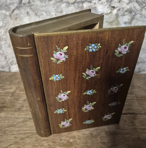 Vintage faux book box - vintage,