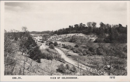 Surrey postcard view of - surrey, postcard: