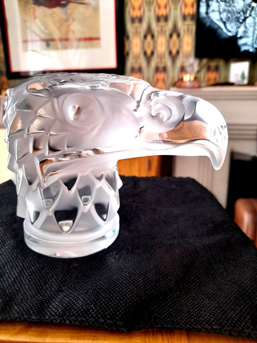 Lalique tete aigle - tete, d'aigle