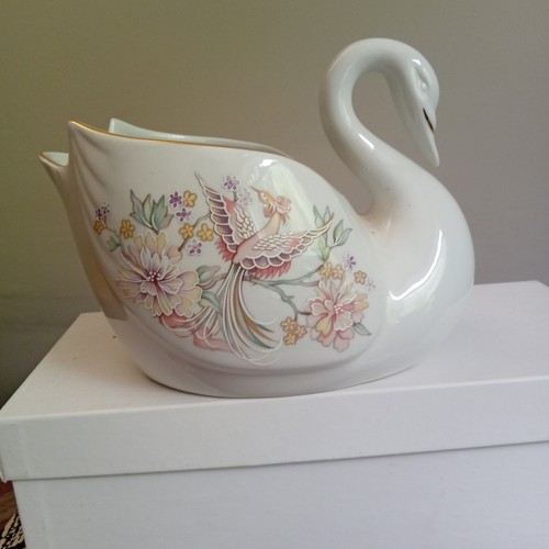 Royal winton swan planter - royal,