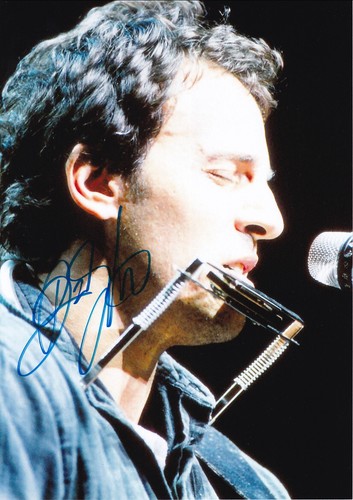 Bruce springsteen hand signed - bruce,