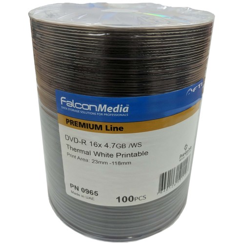 100 blank falcon pro - 100, dvd-r