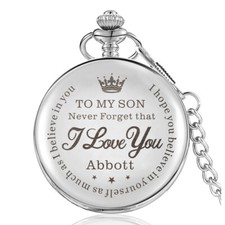 Personalised Pocket Watch for