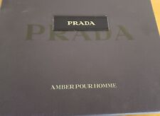 Prada Amber Pour Homme scent aftershave Vintage Empty Box