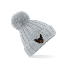 BLACK & TAN CHIHUAHUA POM POM