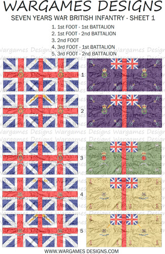 28mm seven years war british - seven,