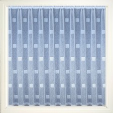 Havana net curtains 13 sizes.Square Design , In Both White & Cream