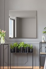 Large All Glass Bevelled