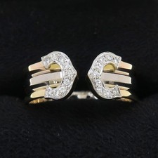 AUTH CARTIER 2C DIAMOND