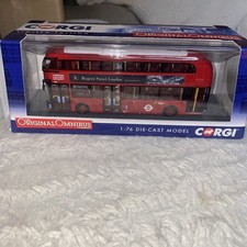 Corgi New Routemaster Bus London Utd 10 Kings Cross - 1/76-OO Scale OM46611B VG