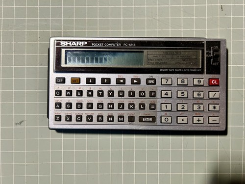 Sharp pocket computer - pocket,