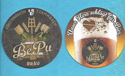 Beer mat bepu bräu - 1,